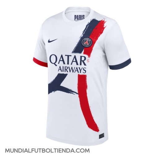 Camiseta Paris Saint-Germain Segunda Equipación Replica 2024-25 mangas cortas